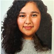 Alumna que ha finalizado el Bachillerato de Excelencia y la EVAU.